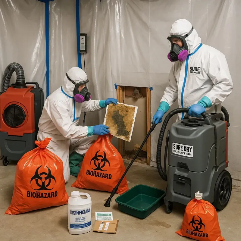 Contaminated Water Handling Protocols process in Addison, TX
