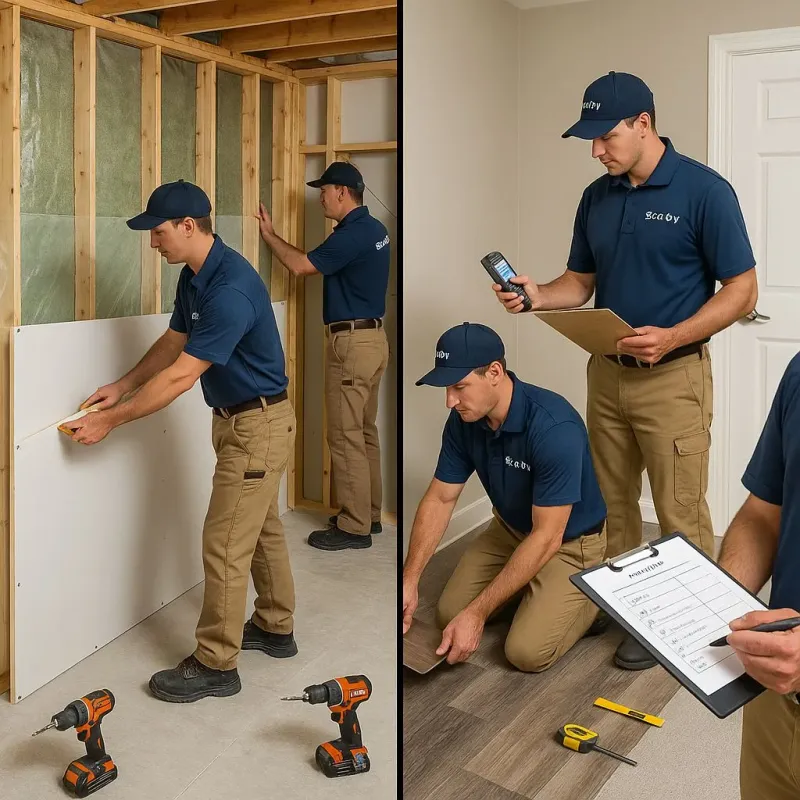 Repairs and Reconstruction process in Addison, TX