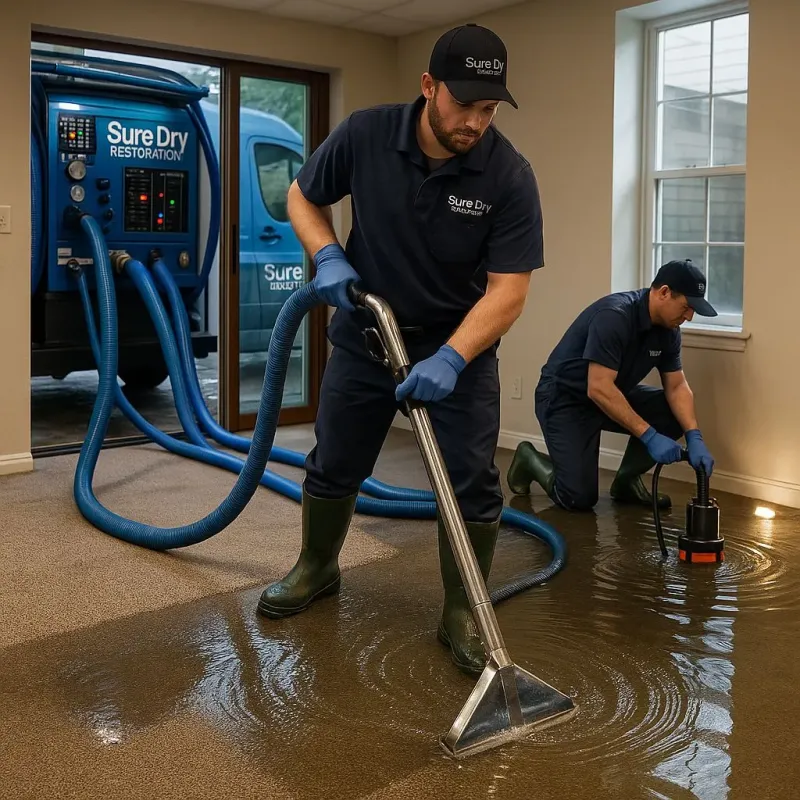 Water Extraction and Removal process in Addison, TX